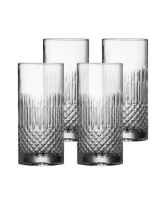 Luigi Bormioli Diamante Ølglas/longdrinkglas 48cl 4stk