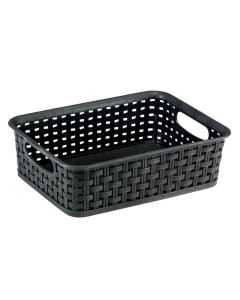 Kurv Rattan 2L - Sort