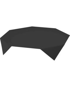 Evolin stikdug 84x84cm 14stk - Sort