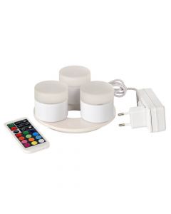 Duni LED mini lampe multicolor - 3stk