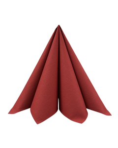 Dunilin Stofligende Servietter 48x48cm 36stk - Bordeaux
