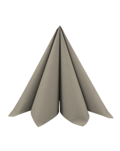 Dunilin Stofligende Middagsserviet 45stk - Greige