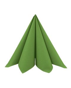 Dunilin Stofligende Middagsserviet 45stk - Leaf Green