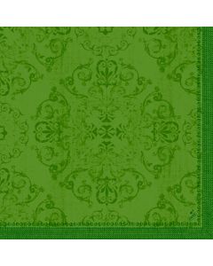 Dunilin Stofligende Middagsserviet 45stk - Opulent Leaf Green