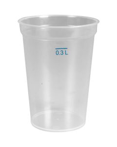 Flergangskopper 30cl 12stk - Klar