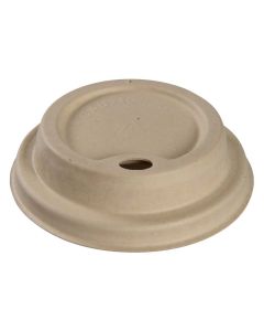 Låg til kaffebæger Ø9cm Sukkerrør- 50stk