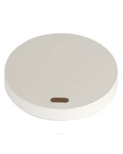 Låg til kaffebæger Ø9cm Hvid PE - 50stk