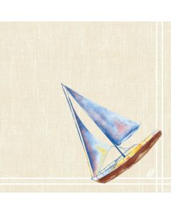 Dunisoft Stofligende Serviet 40x40cm 60stk - Tide