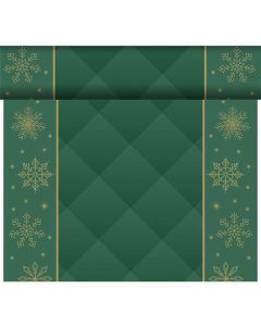 Dunicel Bordløber 40cm x 24m - Rhombus Green