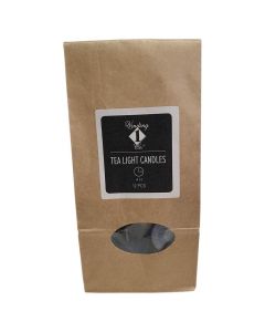 Fyrfadslys mørkeblå 4timer 12stk