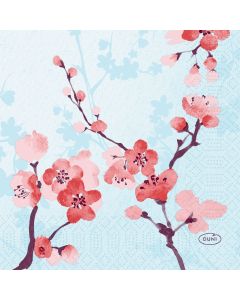 Duni Kaffeserviet 3-lags 50stk - Stargazing Rød