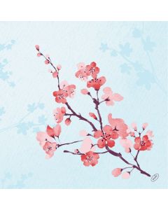 Dunisoft Stofligende Middagsserviet 60stk - Soft Tropics