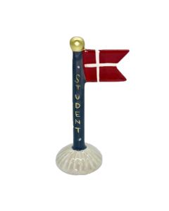 Flag Student Rød - Keramik