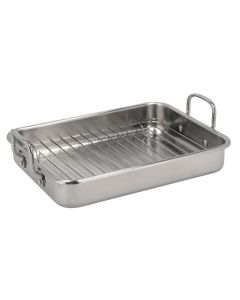 Funktion Endurance Bradepande m/rist 35x26x6cm Rustfrit Stål