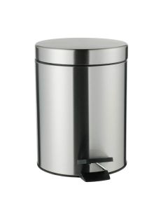 Leifheit Pedalspand 5 liter - Rustfrit stål