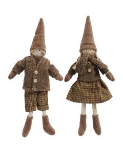 Nisse Klara og Kurt assorteret - My Nostalgic Christmas