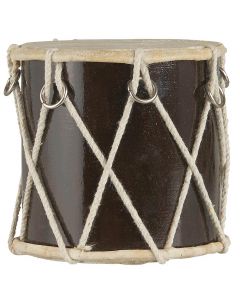 Tromme mørkebrun - 12,5cm