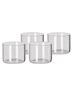 Blomsterbergs Dessertglas Ø8cm 4stk - Klar