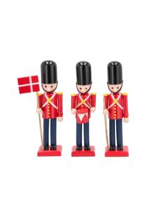 Celebrate Garder Rød/Sort 3stk 15cm