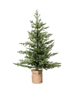 Cedertræ kunstig m/jutefod - 34cm