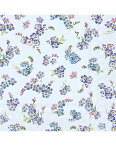 IHR Frokostserviet 3-lags 20stk - Valeria Blue