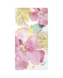 IHR Serviet 33x42cm 3-lags 16stk - Flamingo Fever Flower Cream