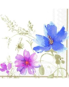 IHR Frokostserviet 3-lags 20stk - Lilac Aster