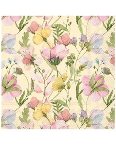 Ihr Frokostserviet 3-lags 20stk - Naima Cream