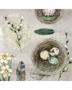 IHR Kaffeserviet 3-lags 20stk - Wildflower And Butterfly