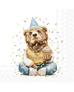 IHR Frokostserviet 3-lags 20stk - Linnea White