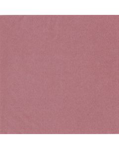 IHR Stofligende Serviet 40x40cm 12stk - Uni Dark Old Rose