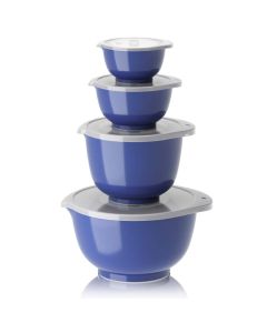 Rosti NEW Margrethe Røreskålesæt 8 dele 0,25 + 0,5 + 1,5 + 3 liter Electric blue