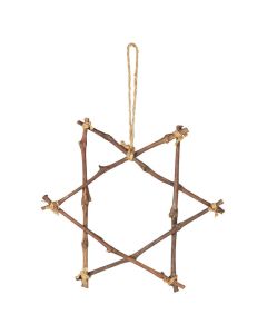 Stjerne af grene 30cm