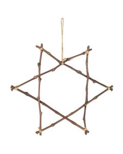 Stjerne af grene 50cm