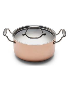 Blomsterbergs Gryde med låg 3 liter Kobber