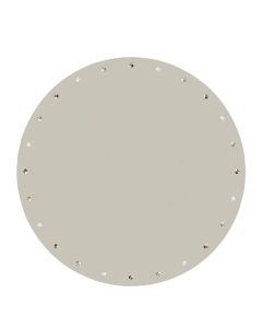 Södahl Christmas Hearts Embroidery Juletræstæppe - Ø110cm