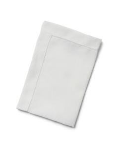 Langkilde & Søn Hvid serviet med hulsøm