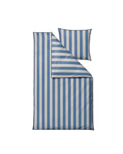 Södahl Organic Ray Sengetøj XL 140x220cm - Ocean Blue