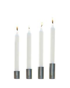 A2 Living Lysestage sæt 4stk og 4str - Galvaniseret Zink