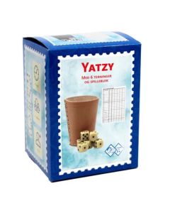 Yatzysæt komplet m/bæger