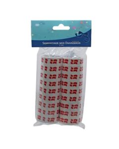 Serpentiner med flag 2 stk