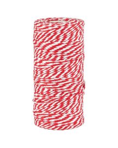 Dokumentgarn lyseblå/hvid 100m