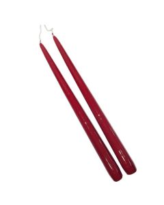 Stagelys Lak Rød 42cm - 2stk