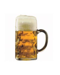 Ølkrus med hank 1 L