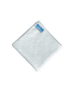 Eco-tex microfiberklud 32x32cm - Hvid