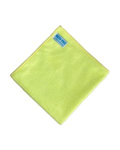 Eco-tex microfiberklud 40x40cm - Gul