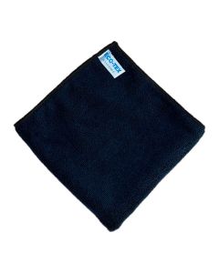 Eco-tex microfiberklud 40x40cm - Sort