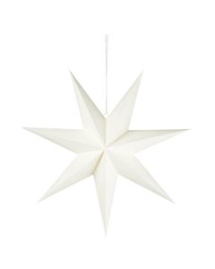 Stjerne t/ophæng natur jute Ø:60cm