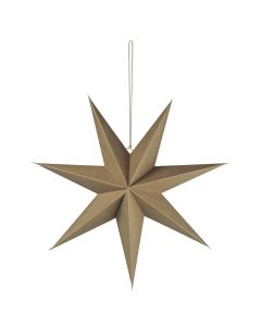 Stjerne t/ophæng natur jute Ø:60cm