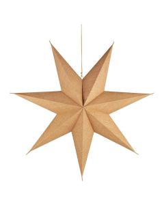 Stjerne t/ophæng natur jute Ø:90cm